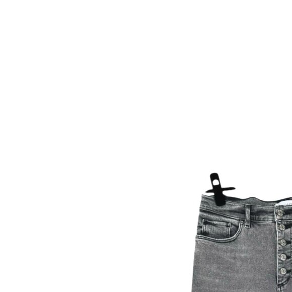 LOFT Button Front High Rise Skinny Jeans - Picture 4 of 7